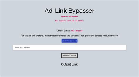 Linkvertise and Work.ink Bypasser.